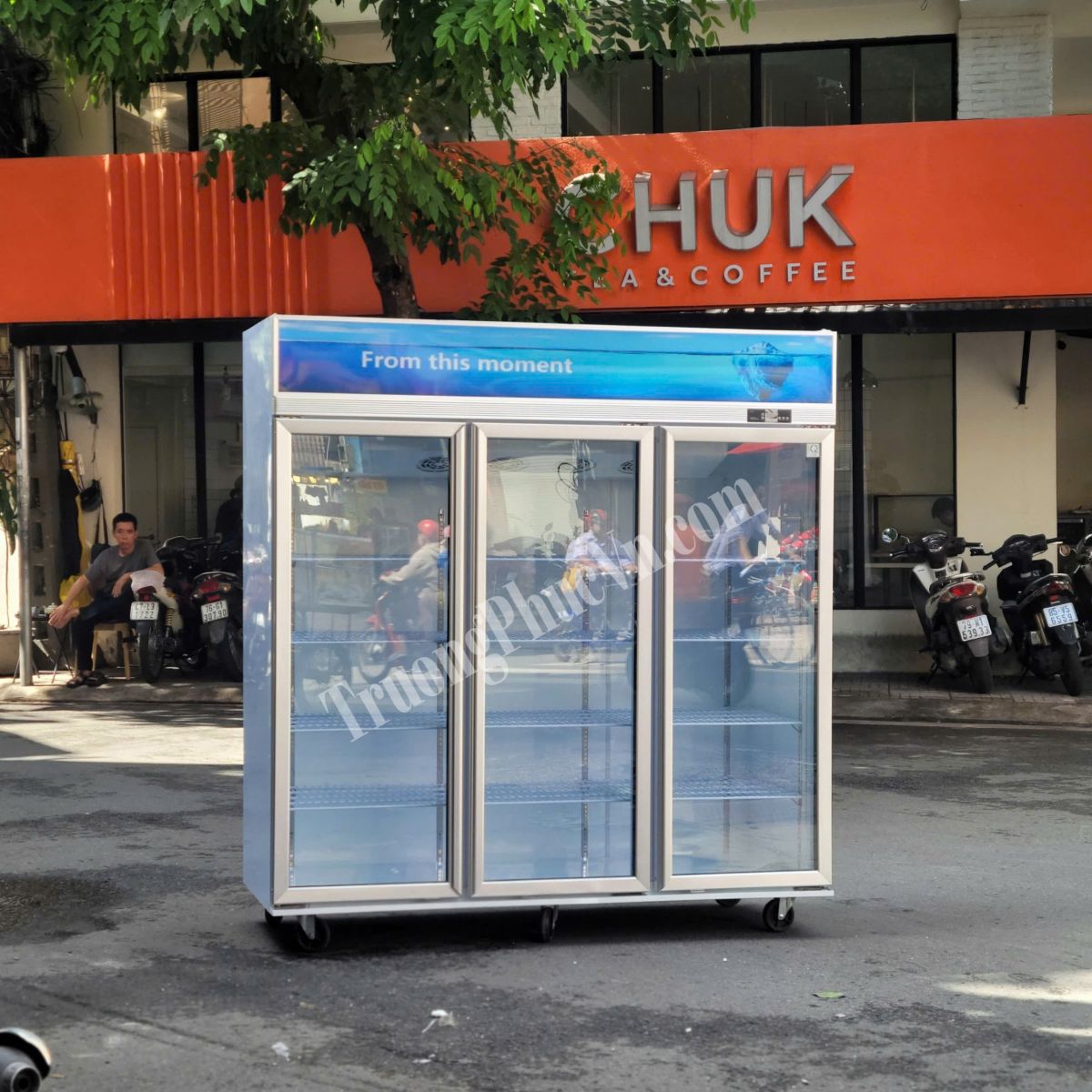 Tủ Mát Trưng Bày Bánh Kem 3 cánh Aircool