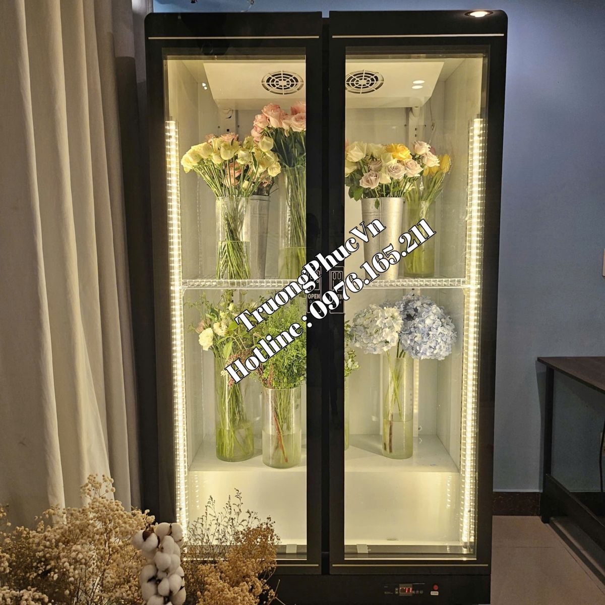 siêu Tủ Mát luxury 2 cánh Aircool