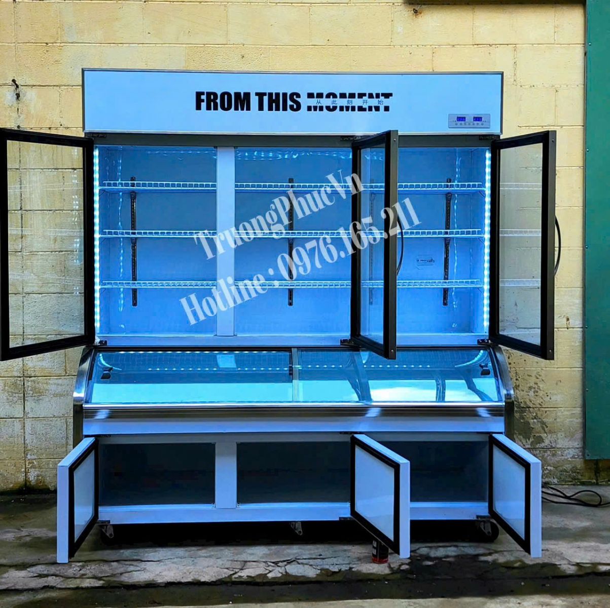 TỦ TÍCH HỢP 3 CHẾ ĐỘ 3 CÁNH ( MÁT - ĐÔNG MỀM - ĐÔNG CỨNG)