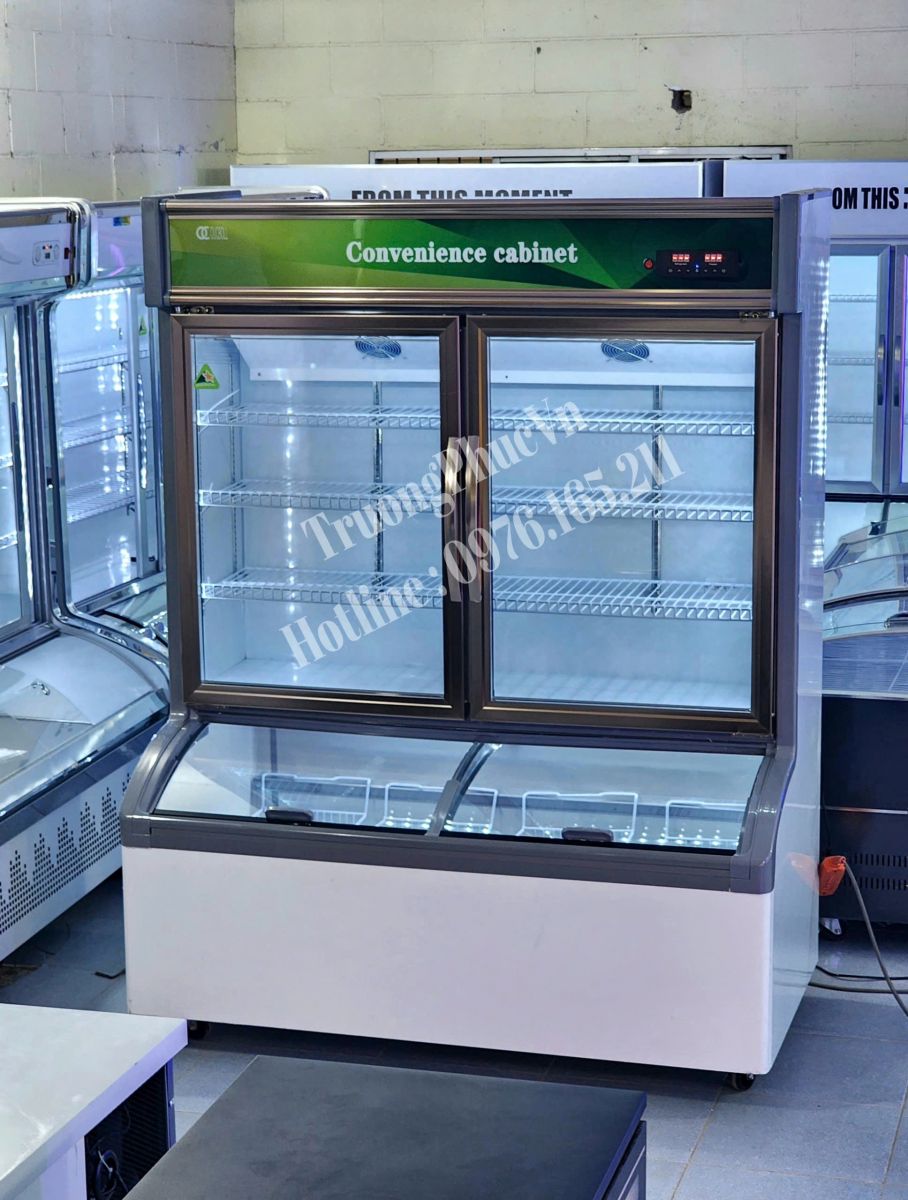 TỦ TÍCH HỢP 2 CHẾ ĐỘ MÁT - ĐÔNG CỨNG