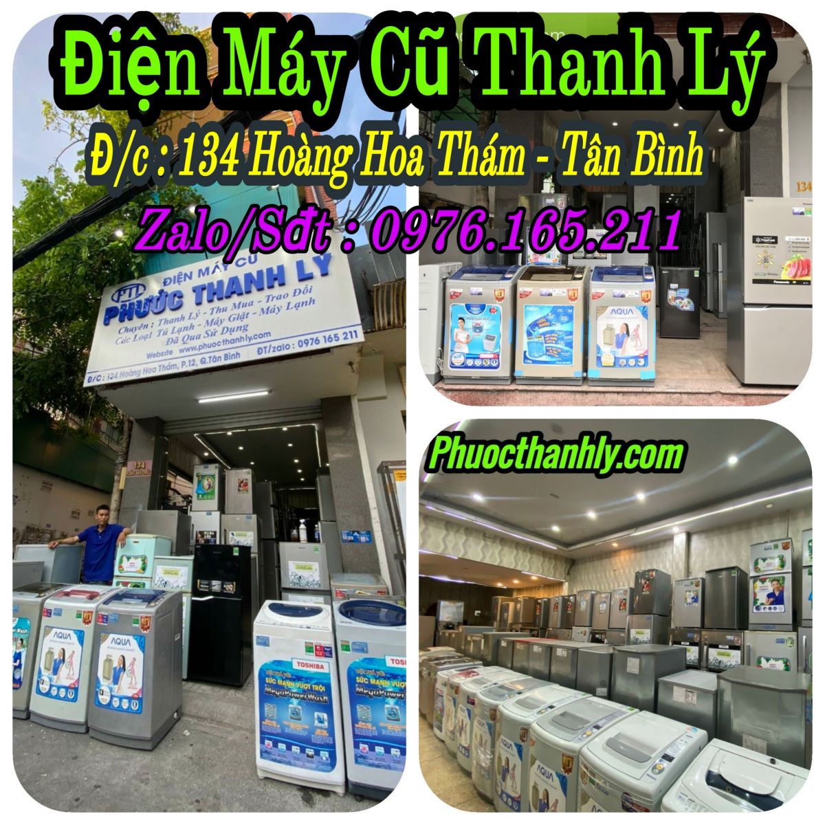 THANH LÝ - THU MUA ĐIỆN MÁY CŨ