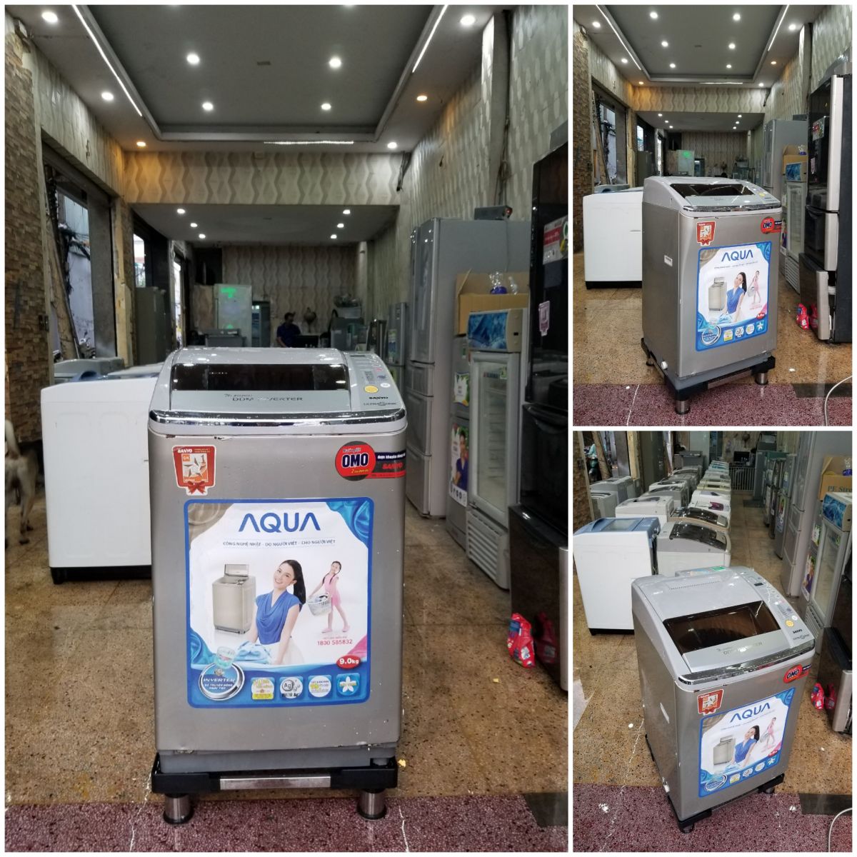 Máy Giặt Sanyo Inverter 9kg